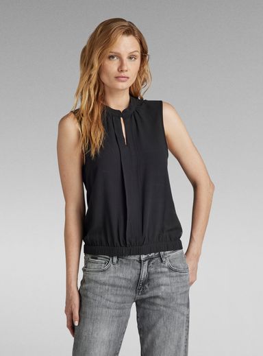Stand Up Collar Top